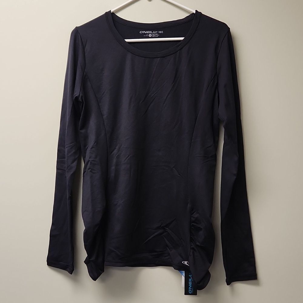 O'Neill 365 Peace Light Layer Long Sleeve Top Rashguard L NWT